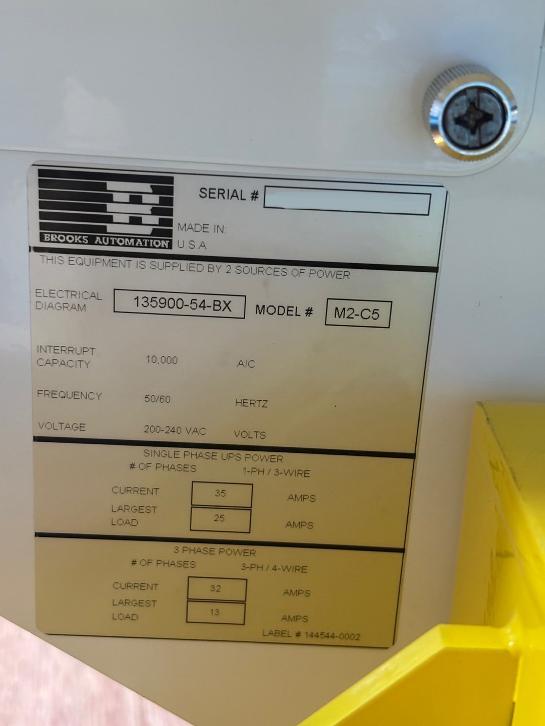 Photo Used EUGENE ALBATROSS (EFEM+TM) For Sale