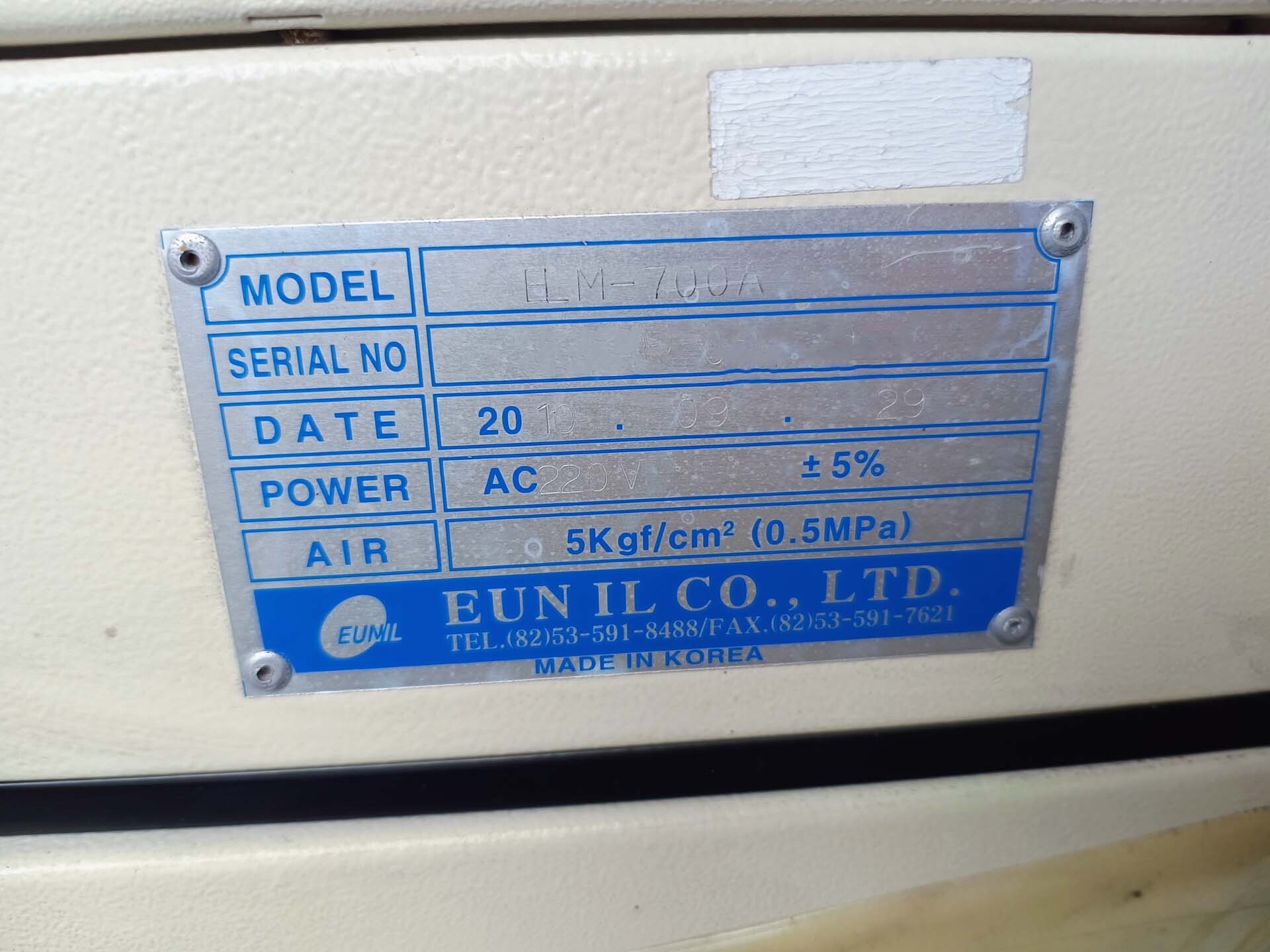 圖為 已使用的 EUNIL ELM-700A 待售