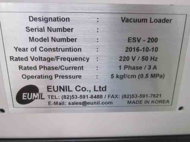 Photo Used EUNIL ESV-200 For Sale