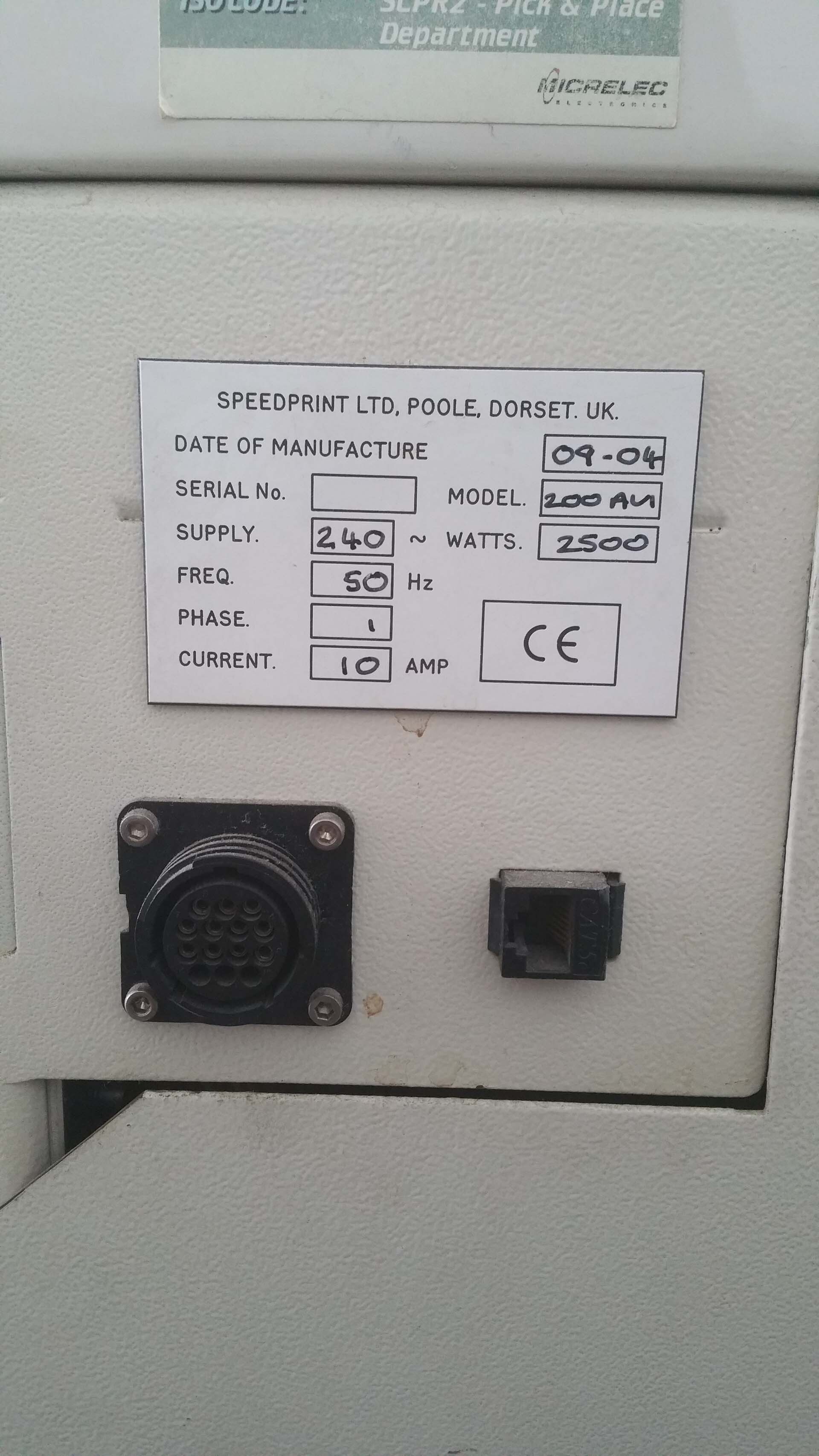 图为 已使用的 EUROPLACER SP200 待售