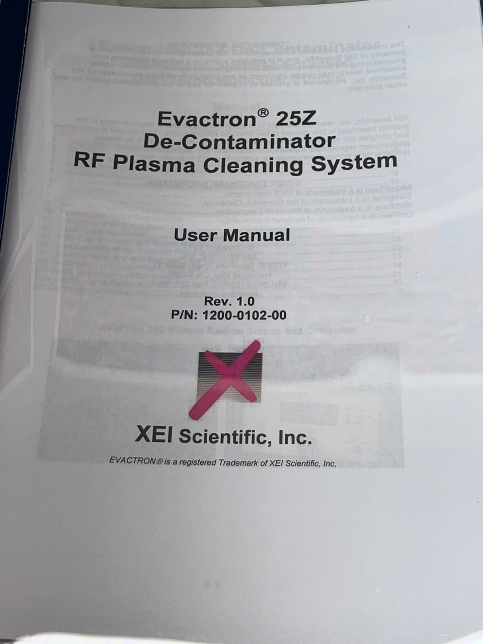 フォト（写真） 使用される EVACTRON 25 Zephyr 販売のために