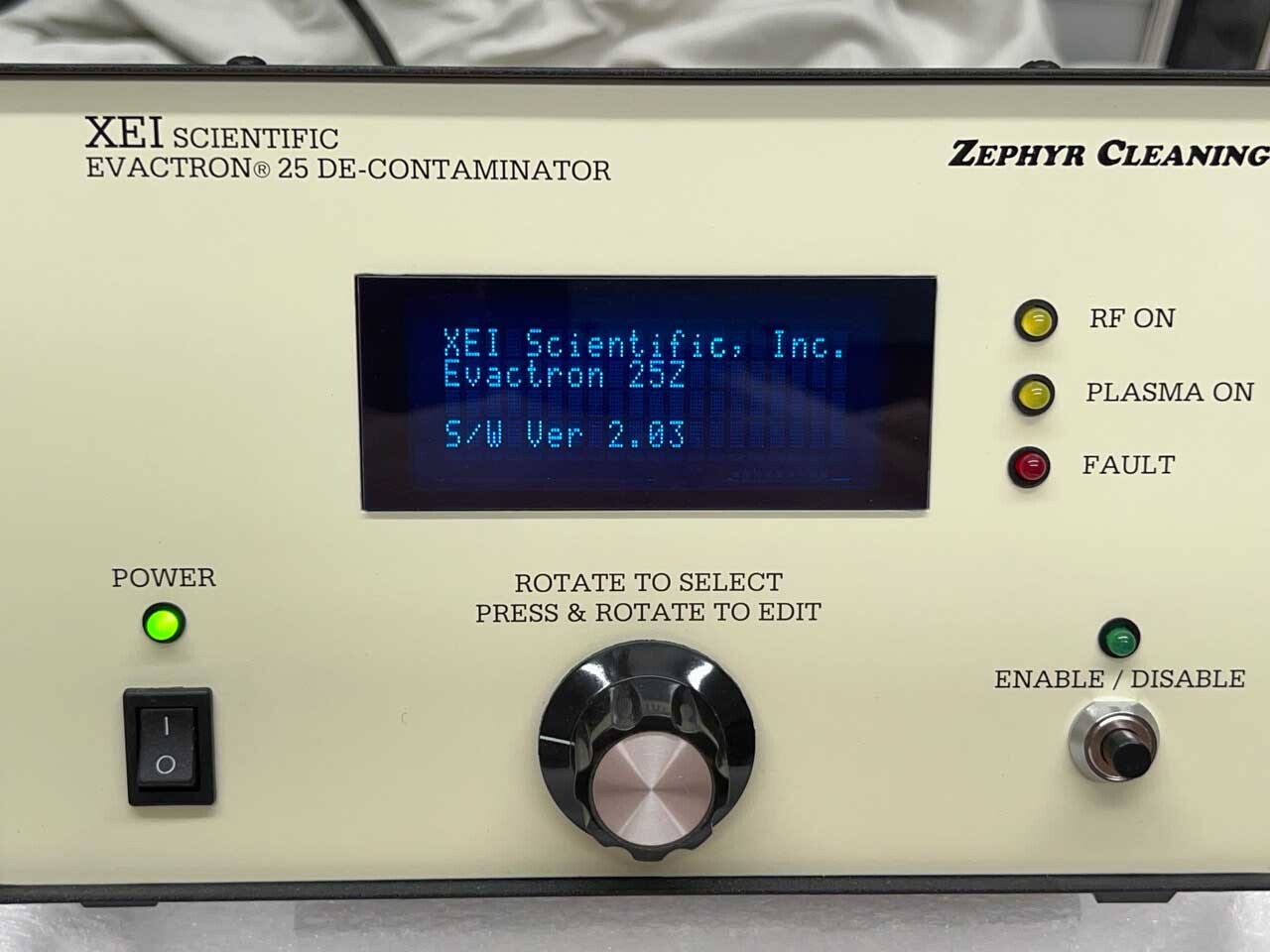 Foto Verwendet EVACTRON Zephyr Zum Verkauf