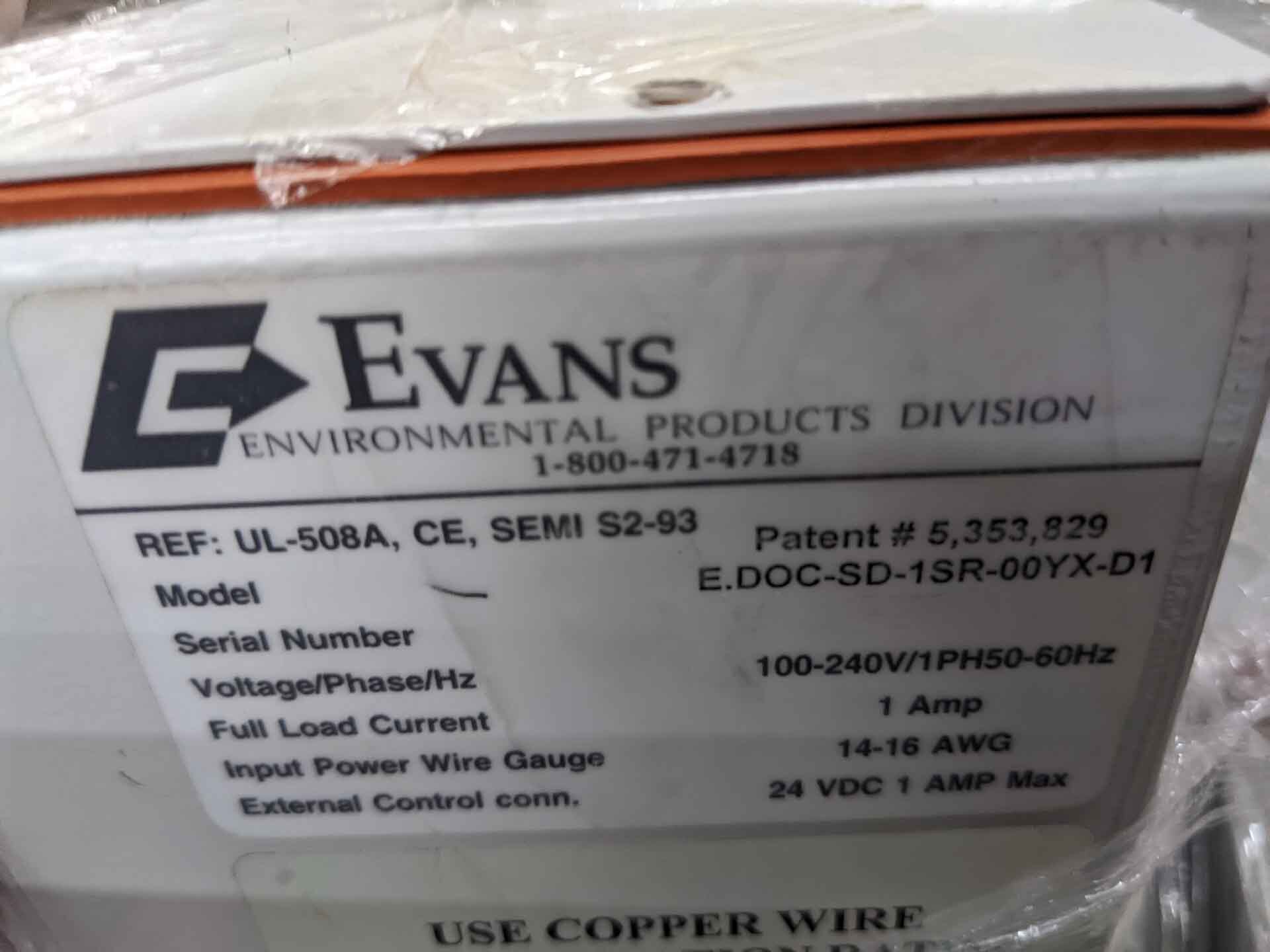 Photo Utilisé EVANS E-DOC-SD-1SR-00YX-D1 À vendre