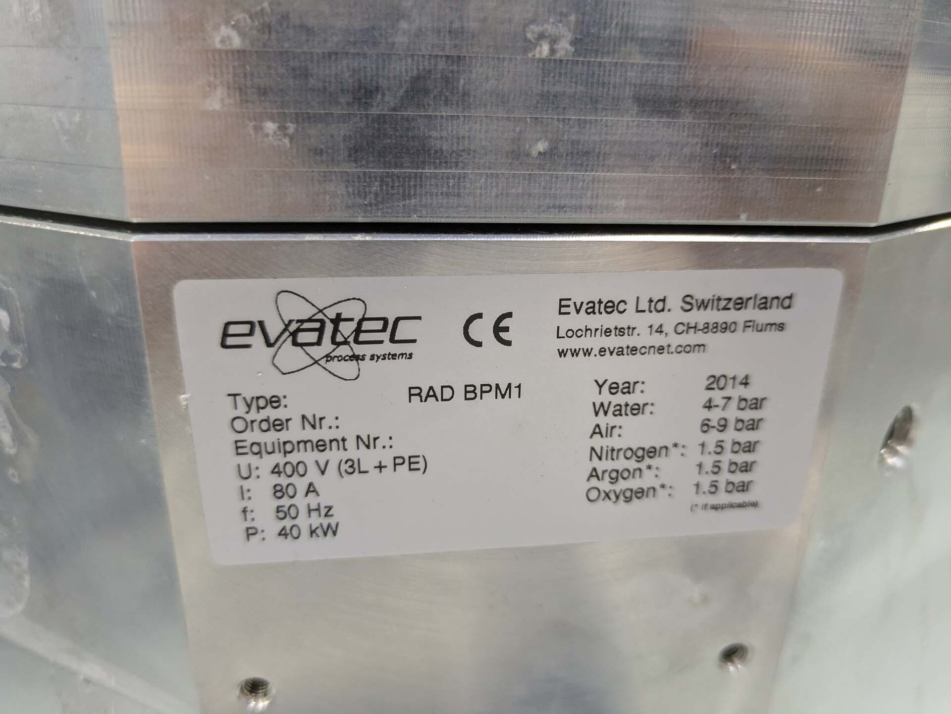 사진 사용됨 EVATEC RAD BPM1 판매용