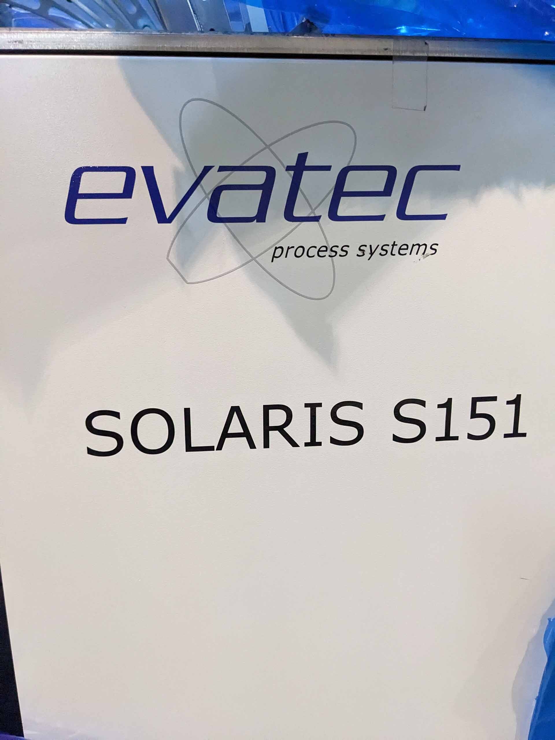 Photo Used EVATEC Solaris S151 For Sale