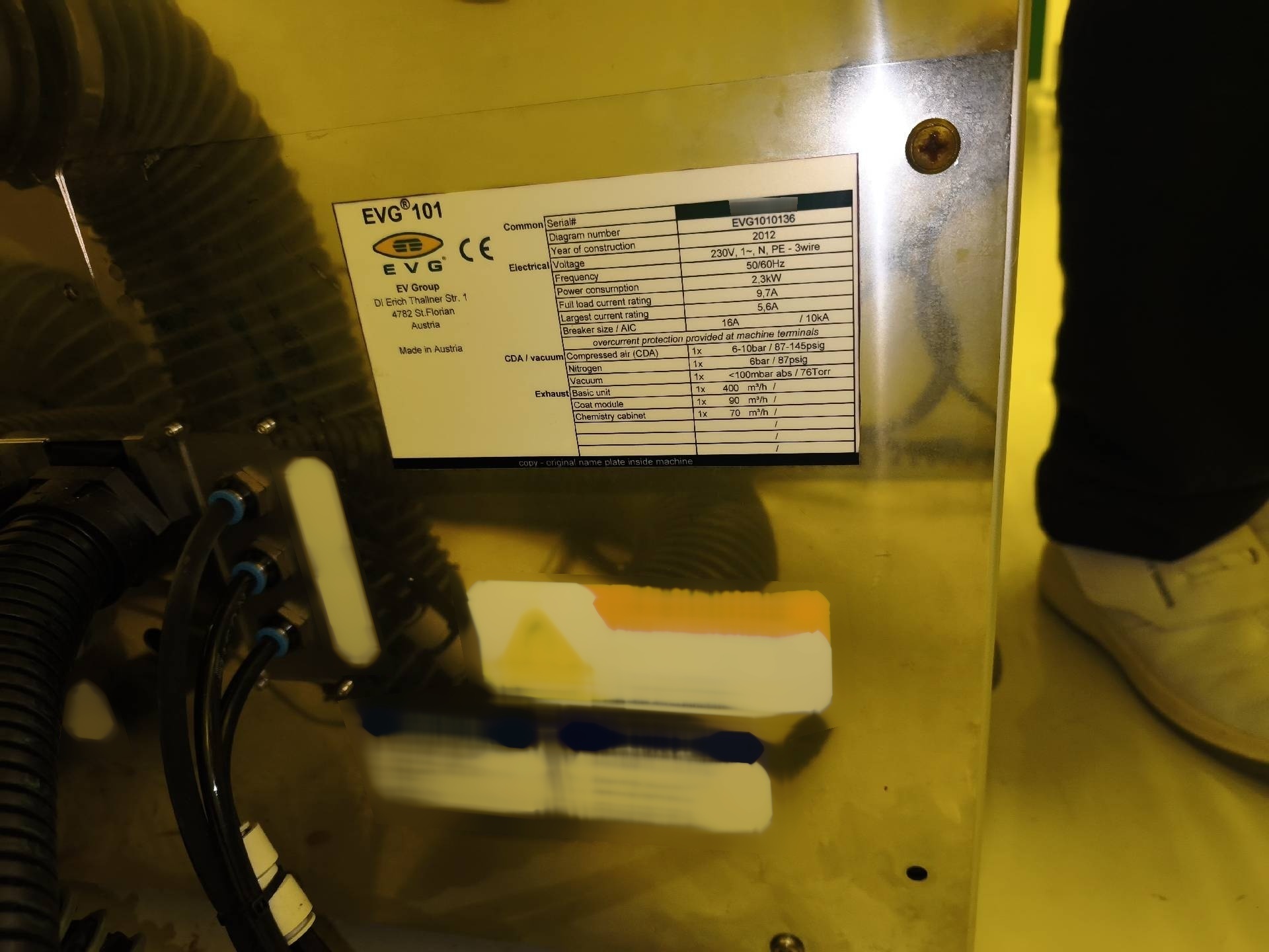 사진 사용됨 EVG / EV GROUP 101 판매용