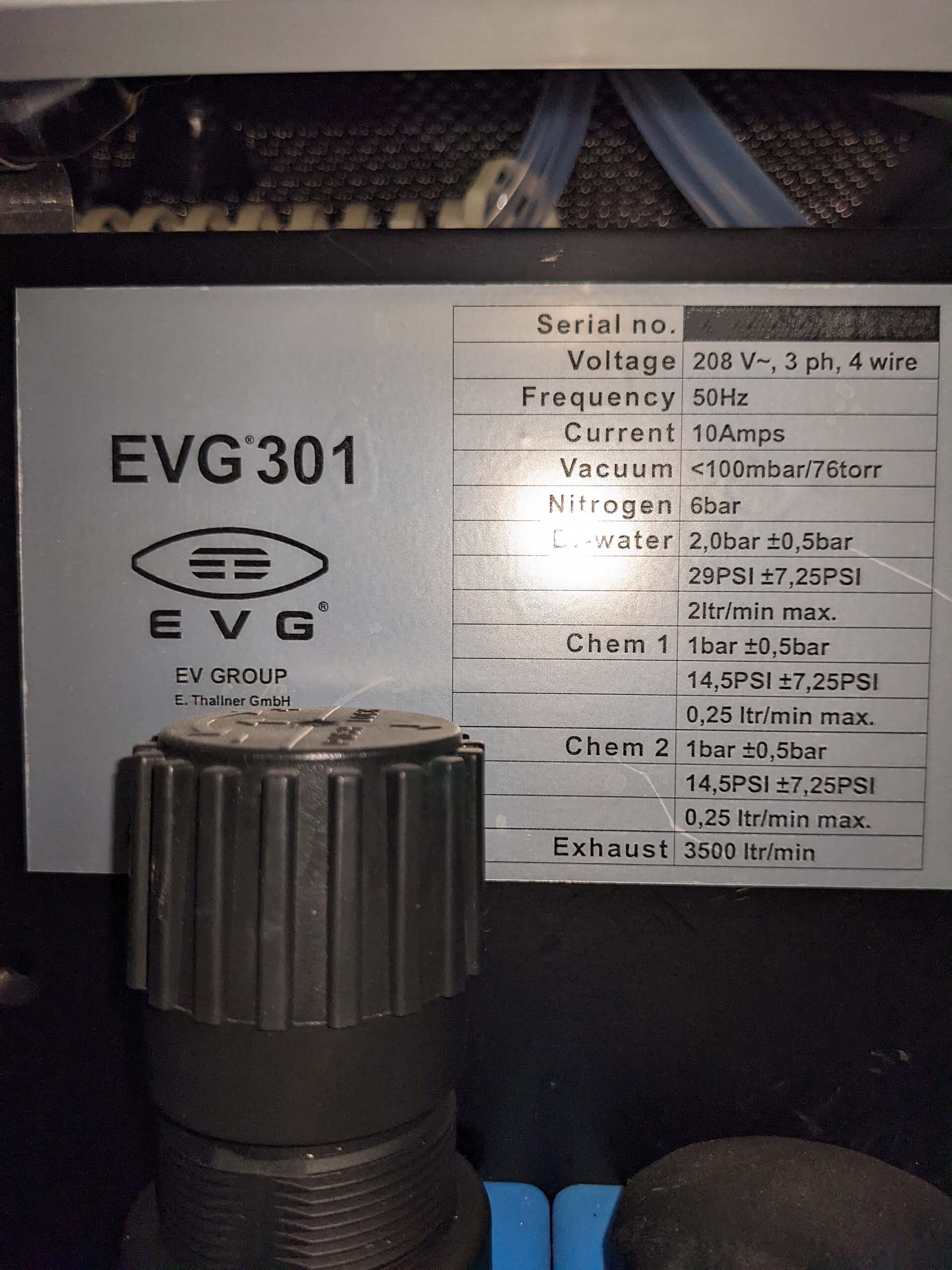 Photo Used EVG / EV GROUP 301 For Sale