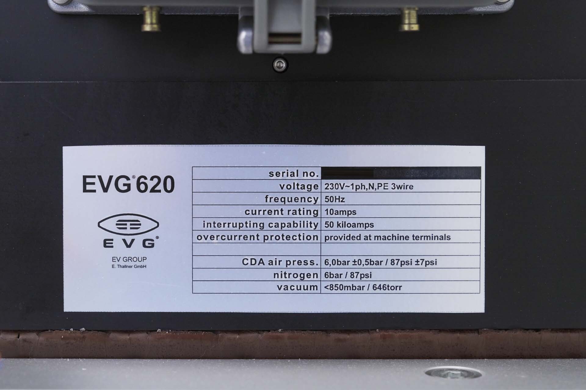 图为 已使用的 EVG / EV GROUP 620 待售