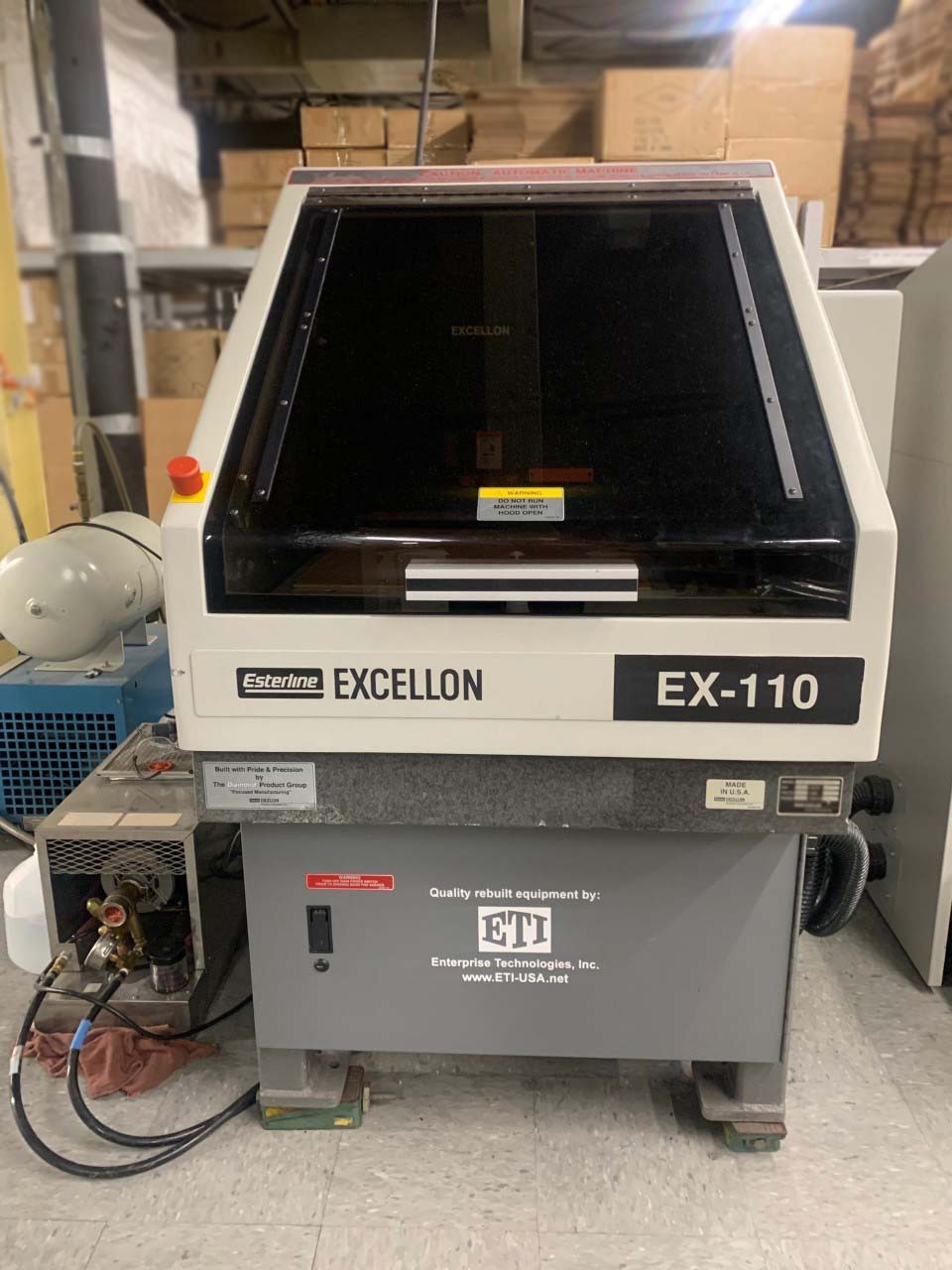 Photo Used EXCELLON EX 110 For Sale