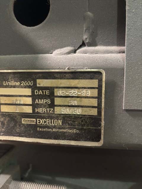 Foto Verwendet EXCELLON Uniline 2000 Zum Verkauf