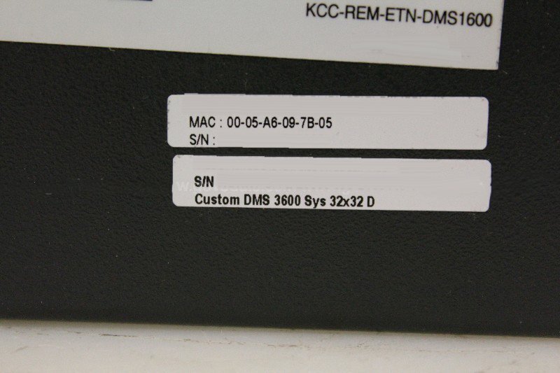 Photo Used EXTRON DMS 3600 For Sale