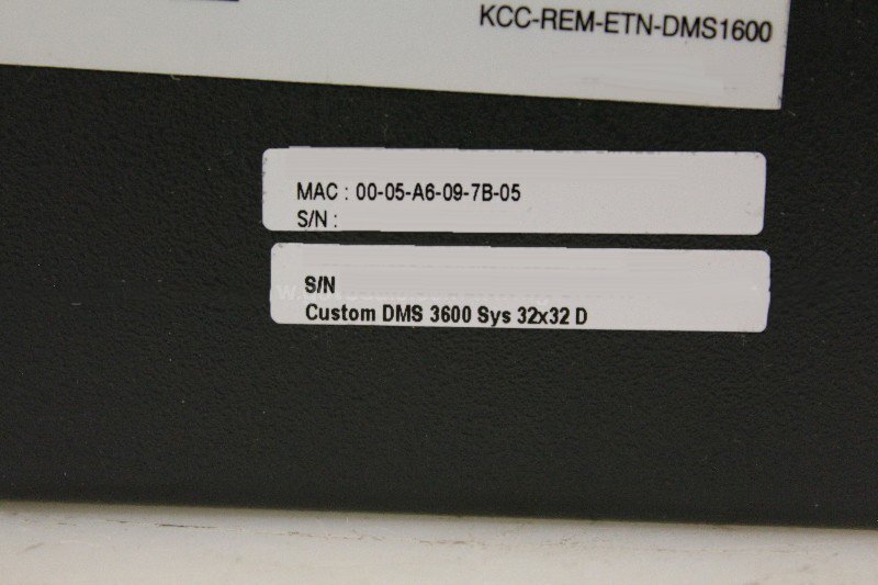 Foto Verwendet EXTRON DMS 3600 Zum Verkauf