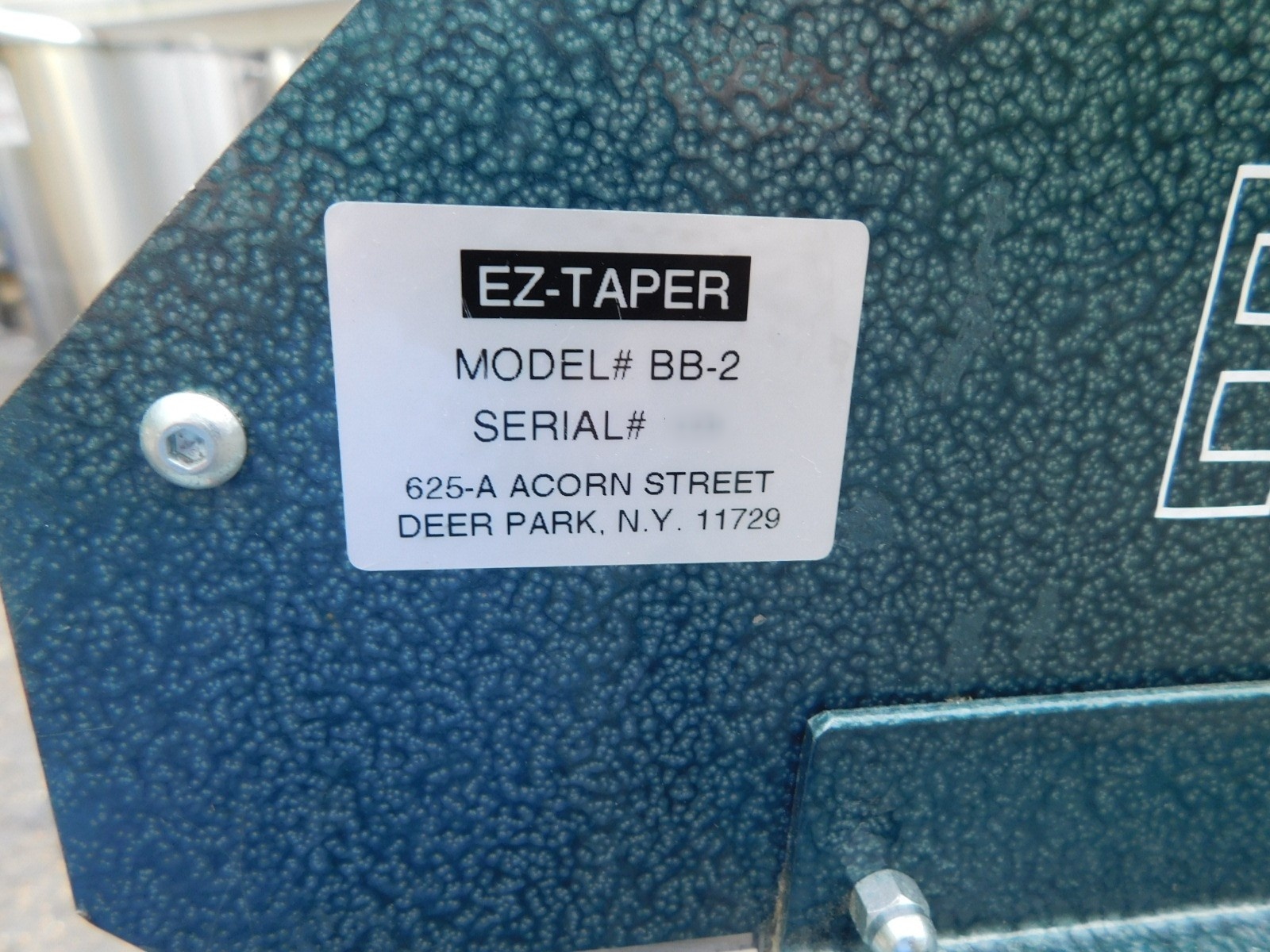 圖為 已使用的 EZ-TAPER BB-2 待售