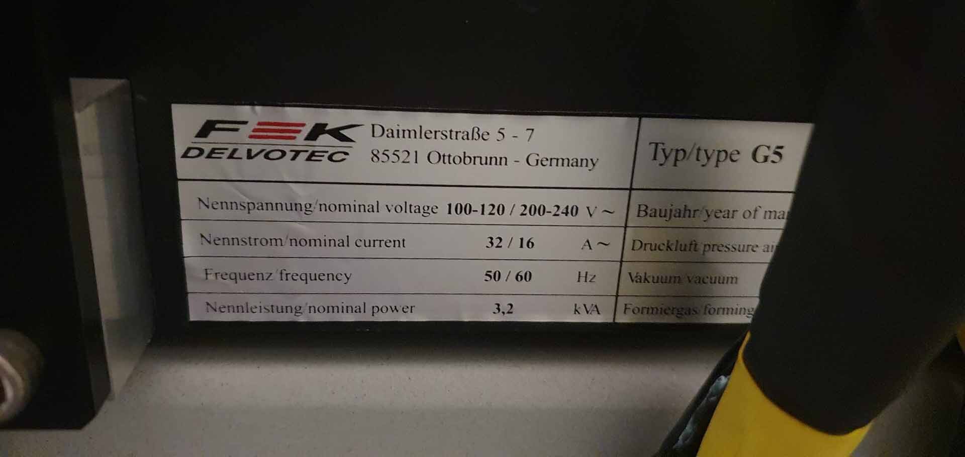 圖為 已使用的 F&K DELVOTEC 64000 G5 待售