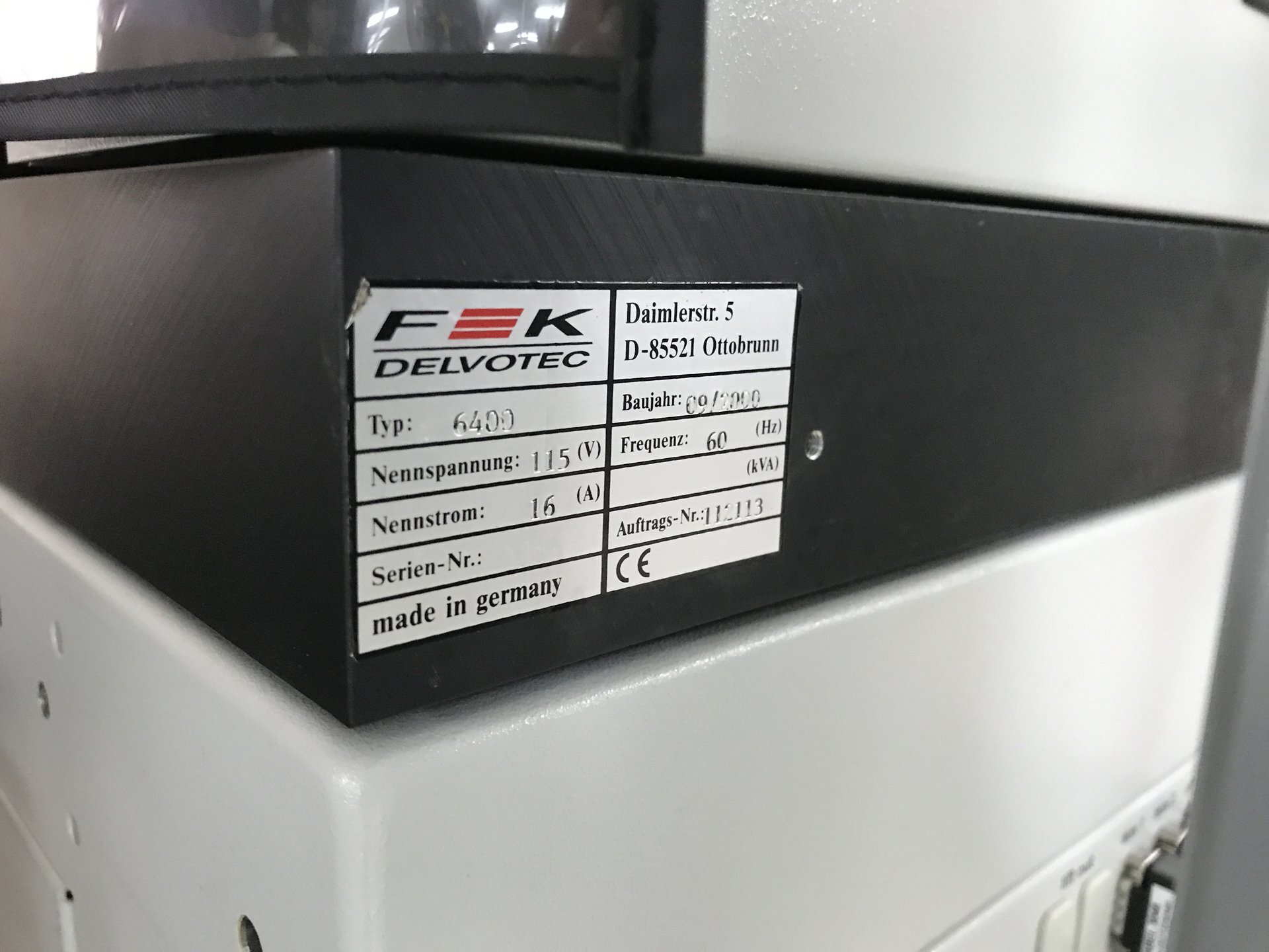 사진 사용됨 F&K DELVOTEC 6400 판매용
