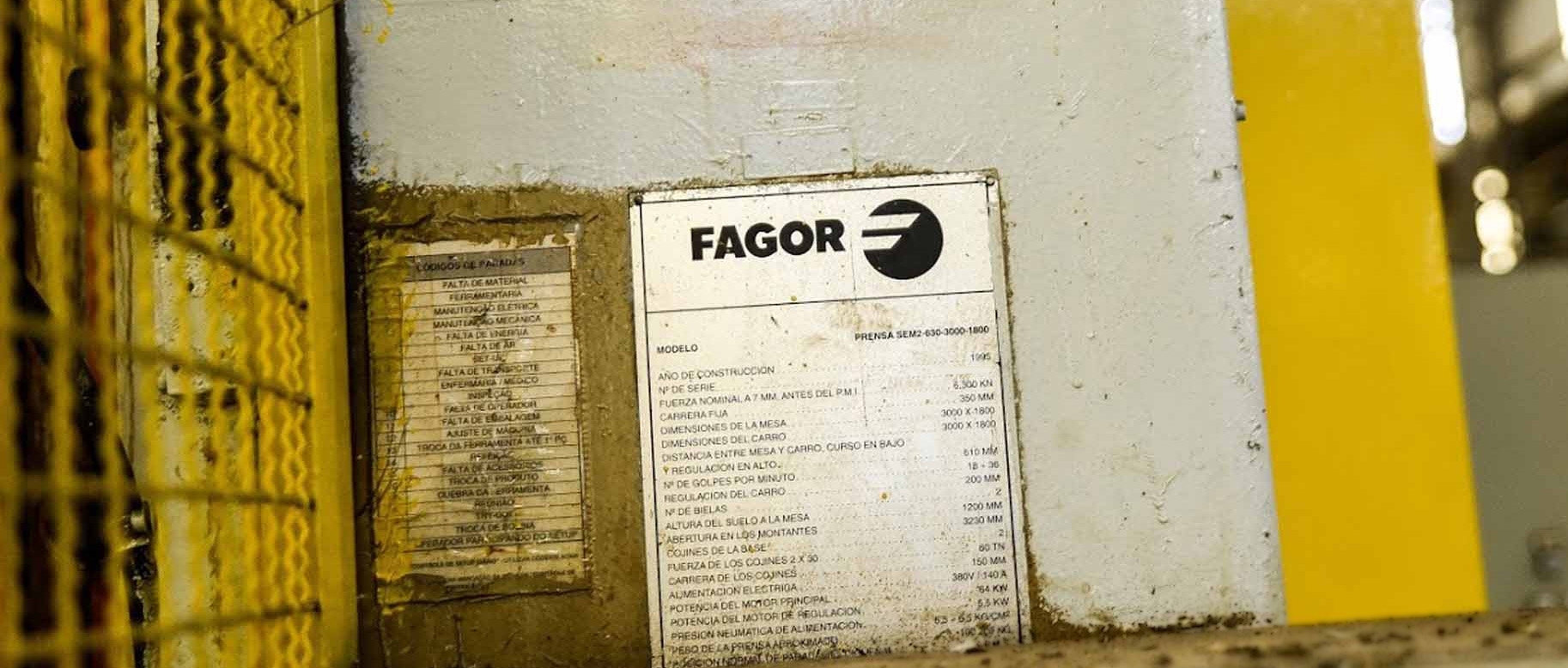 フォト（写真） 使用される FAGOR SEM2-630-3000-1800 販売のために