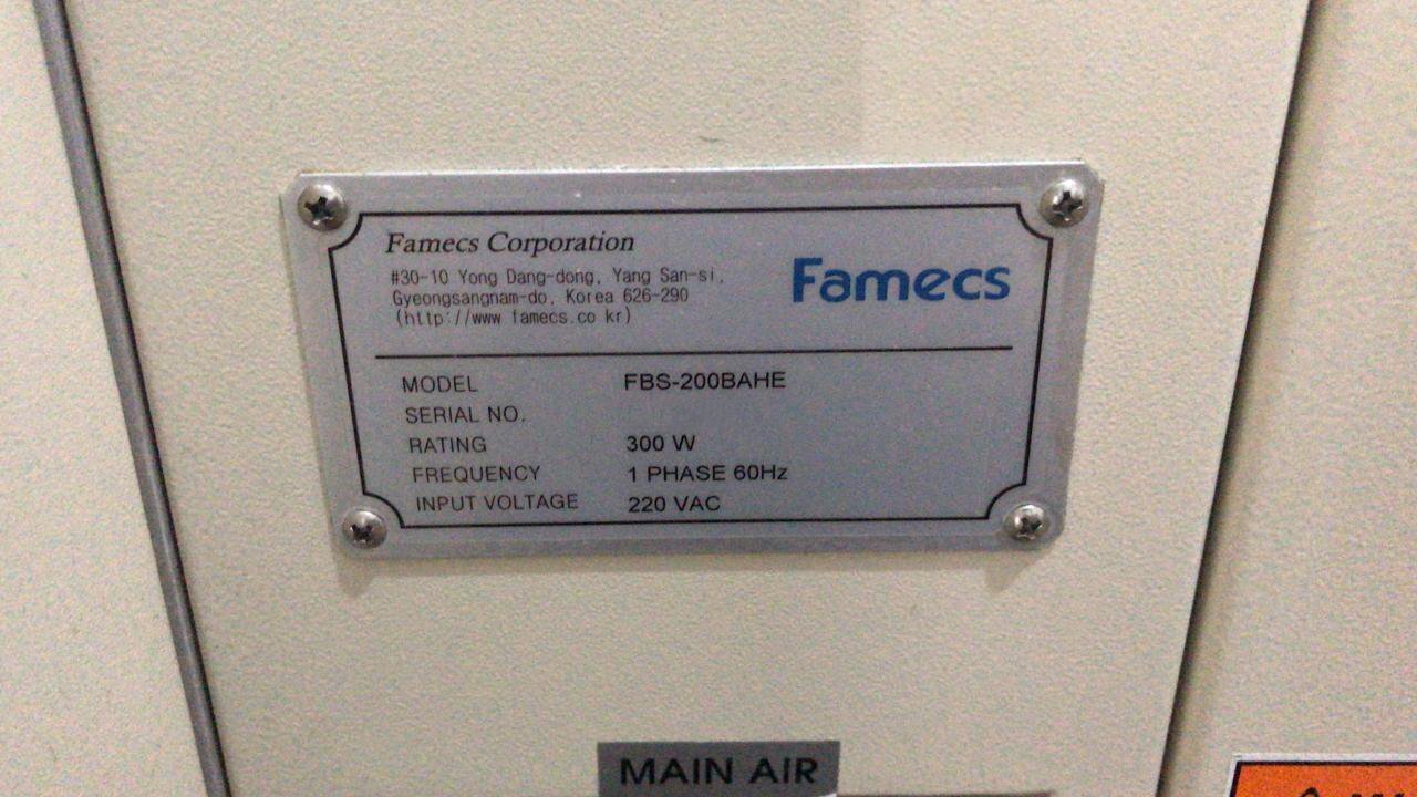 圖為 已使用的 FAMECS FBS-200BAHE 待售