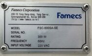 圖為 已使用的 FAMECS FSC-600SA-SE 待售