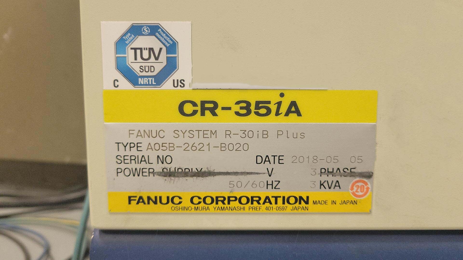 圖為 已使用的 FANUC CR-35iA 待售
