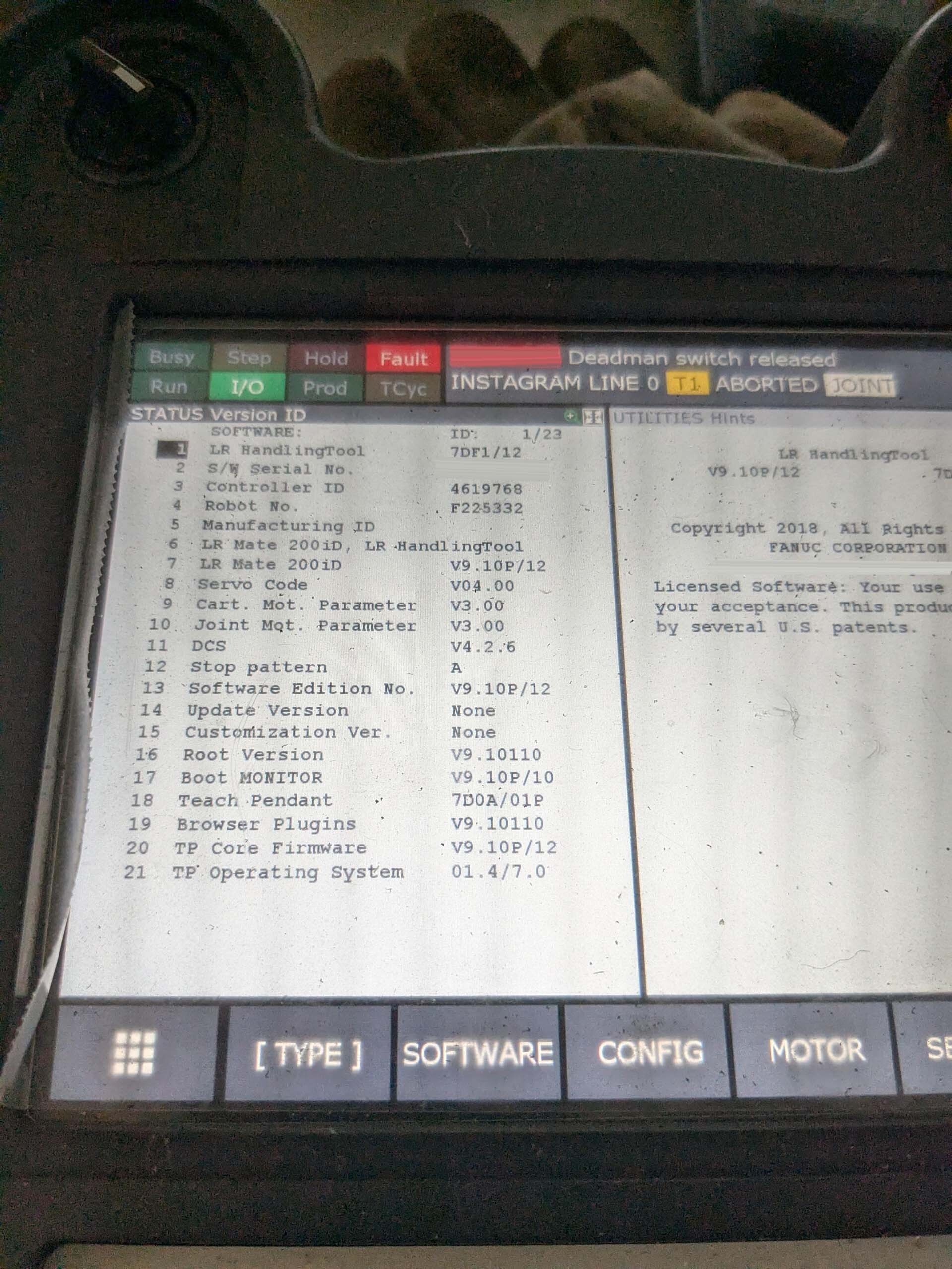 Foto Verwendet FANUC LR Mate 200iD Zum Verkauf
