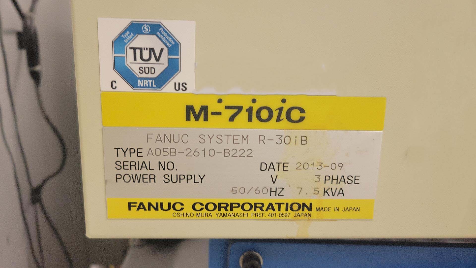 圖為 已使用的 FANUC M-710iC/50S 待售