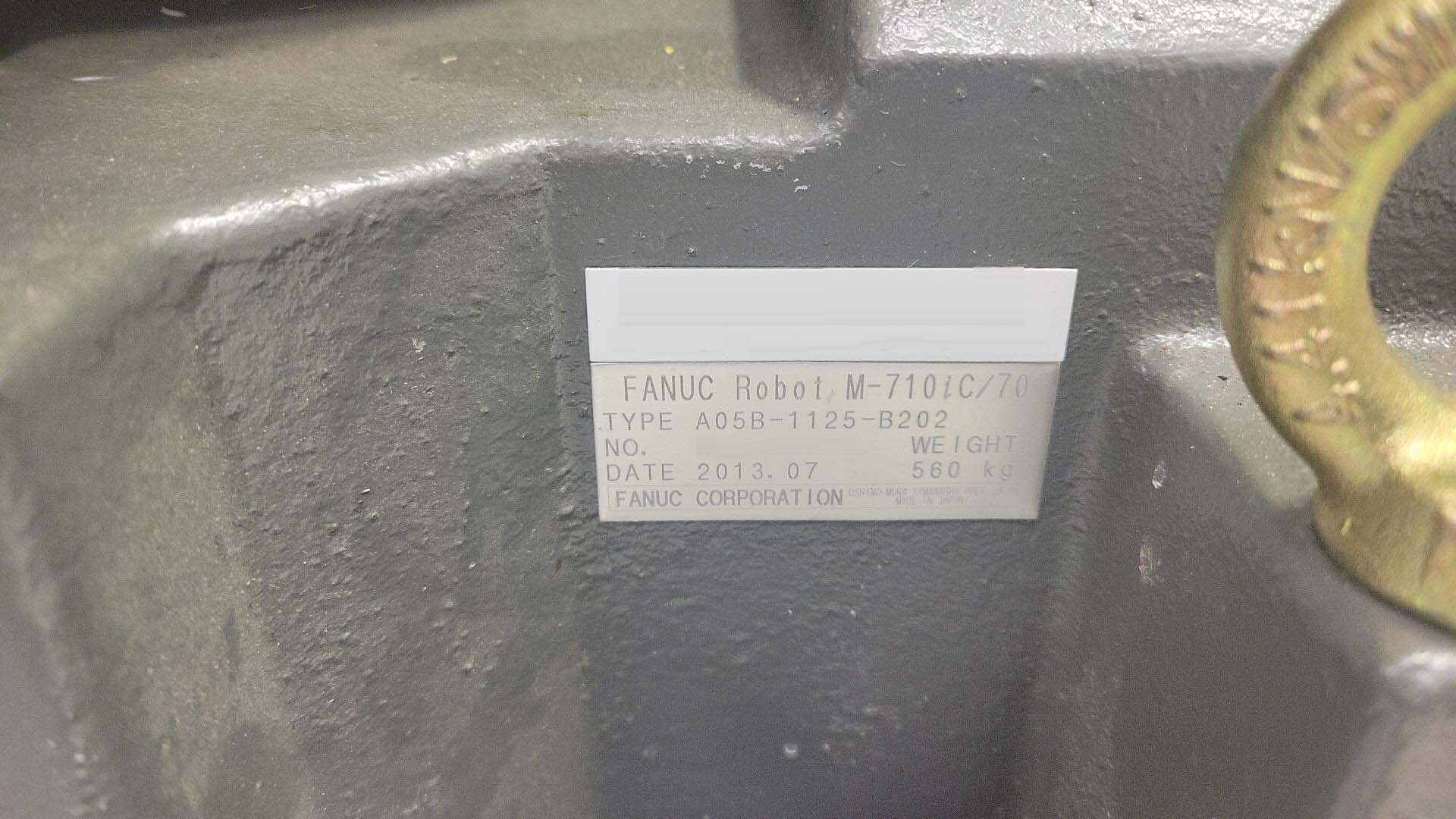 圖為 已使用的 FANUC M-710iC/50S 待售