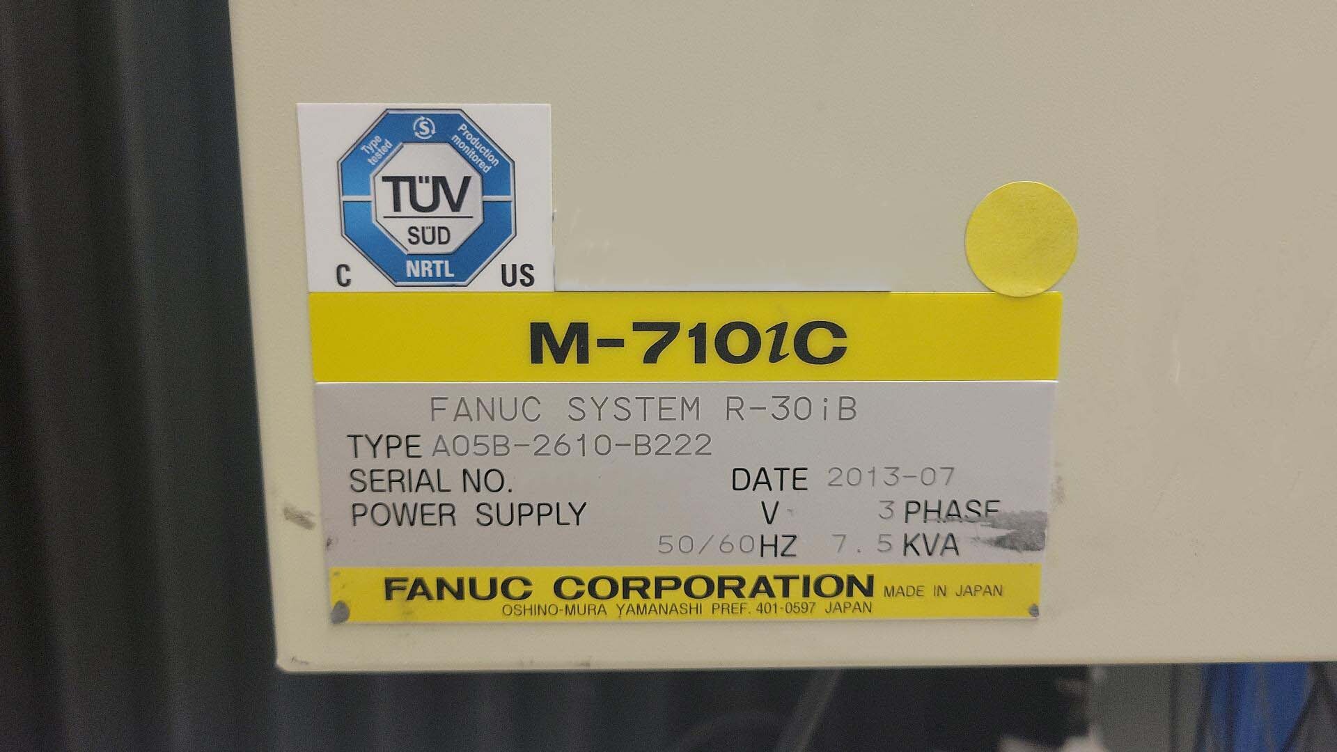 사진 사용됨 FANUC M-710iC/70 판매용
