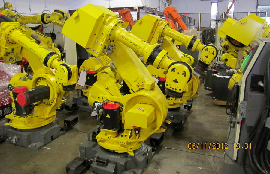 图为 已使用的 FANUC R-2000 IA / 200F 待售