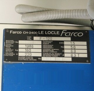 FARCO F 120 #172038