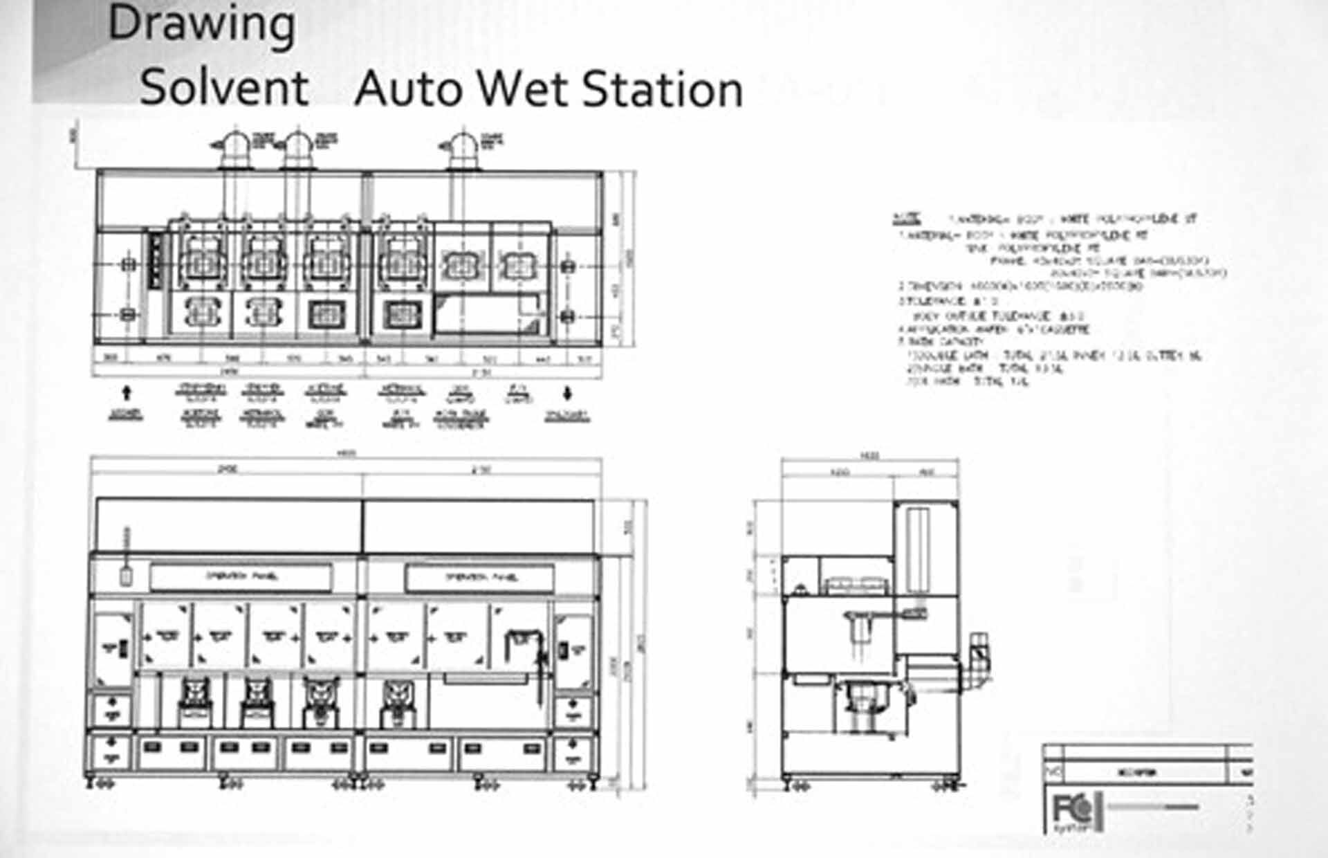 Foto Verwendet FCI SYSTEM Solvent Auto Zum Verkauf