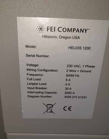 圖為 已使用的 FEI Helios NanoLab 1200 待售