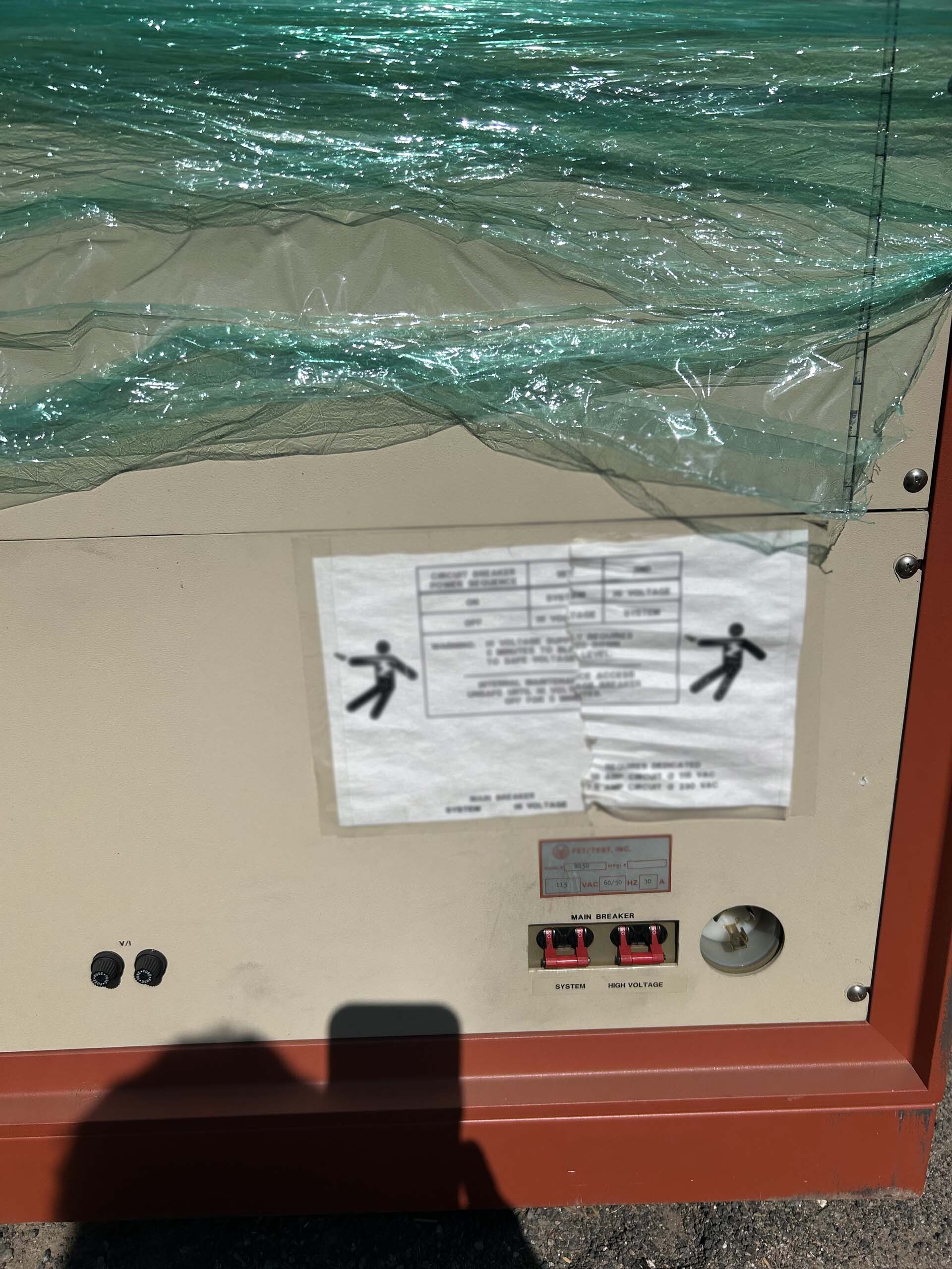 图为 已使用的 FET TEST RS-50 待售