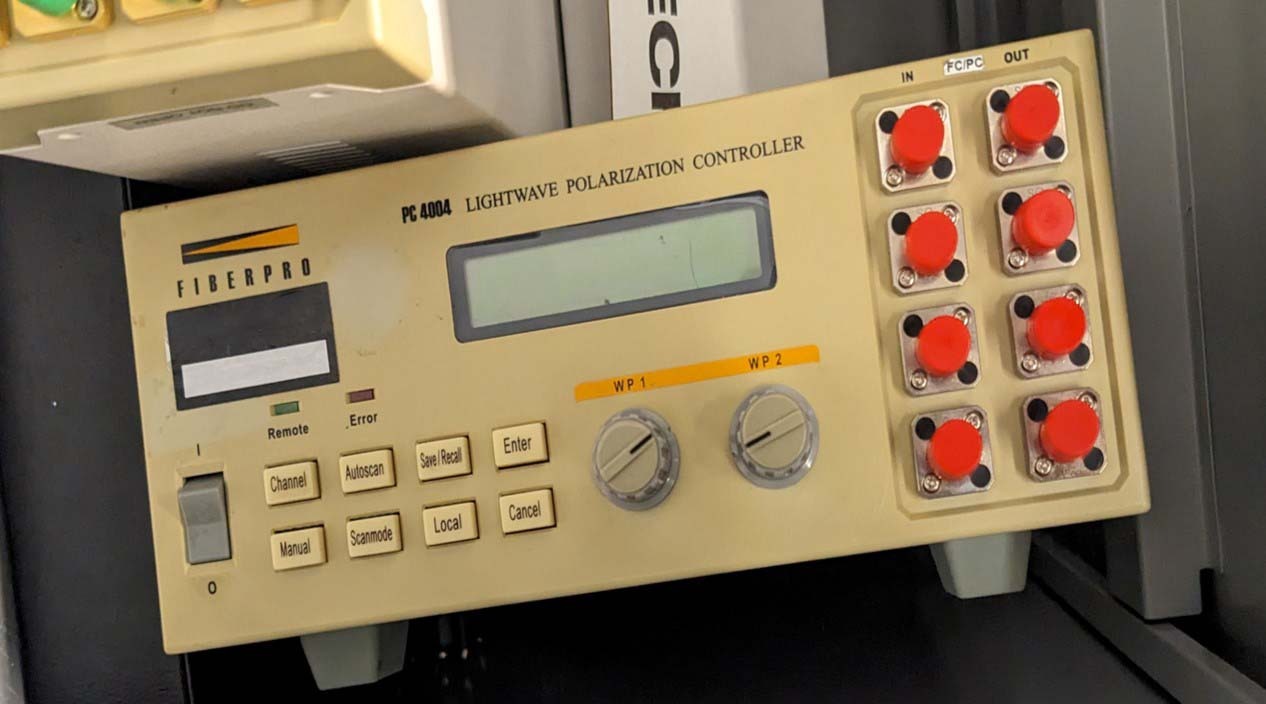 Foto Verwendet FIBERPRO PC4004 Zum Verkauf