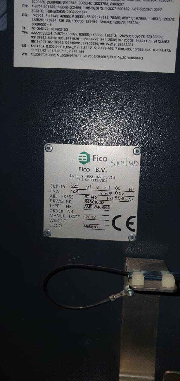 Photo Used FICO AMS-W40-306 For Sale