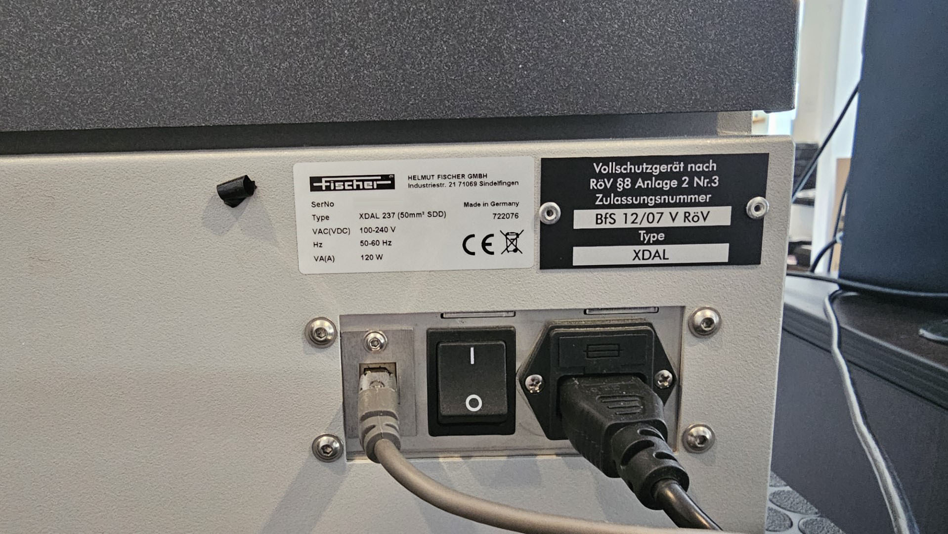 사진 사용됨 FISCHERSCOPE XDAL-237 판매용