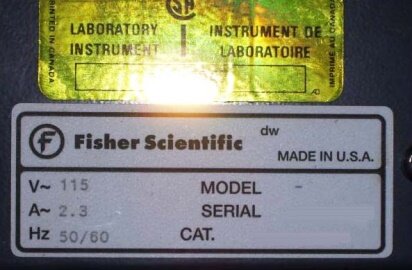 FISHER SCIENTIFIC Isotemp 11-718-4 #9108009