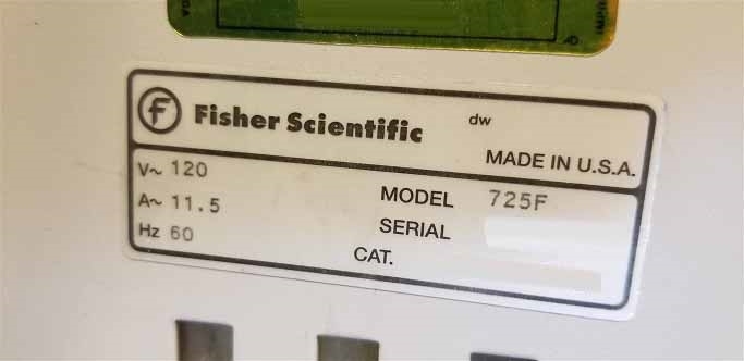 图为 已使用的 FISHER SCIENTIFIC Isotemp 725F 待售