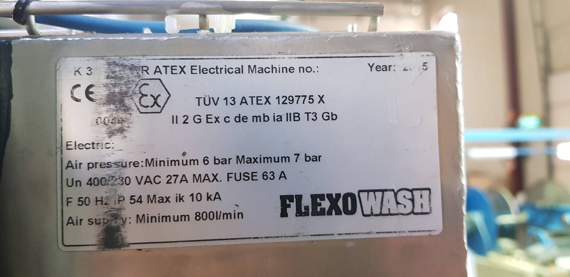 图为 已使用的 FLEXO WASH PK300 FL ATEX 待售