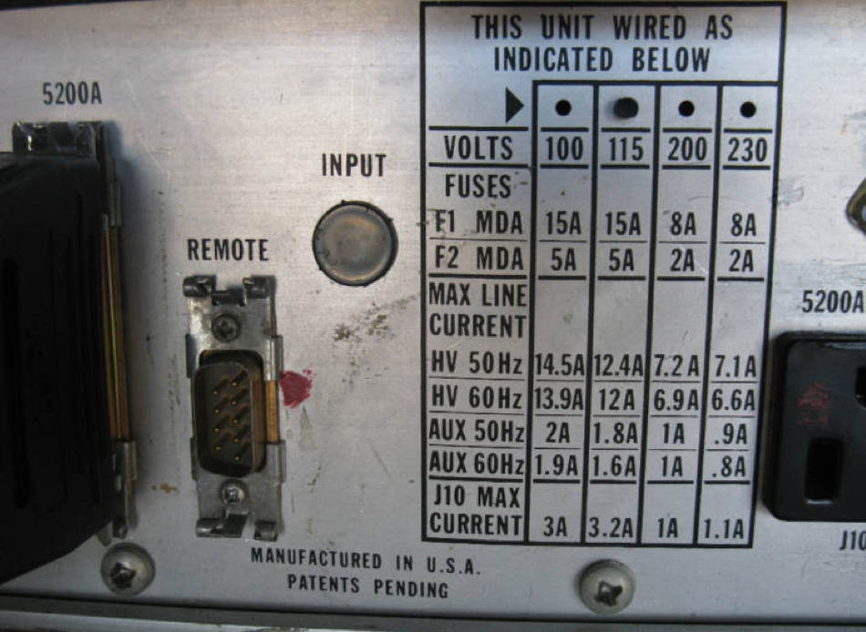 Foto Verwendet FLUKE 5200A Zum Verkauf