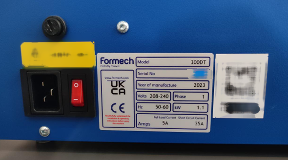 圖為 已使用的 FORMECH 300 DT 待售