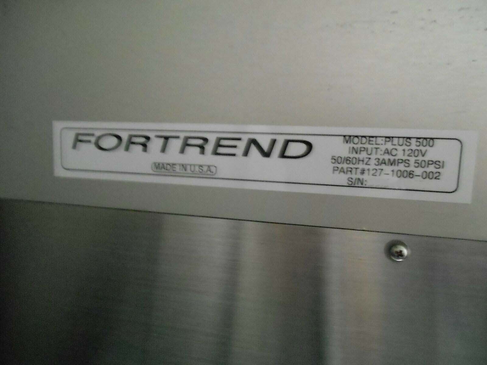 Photo Used FORTREND Plus 500 For Sale