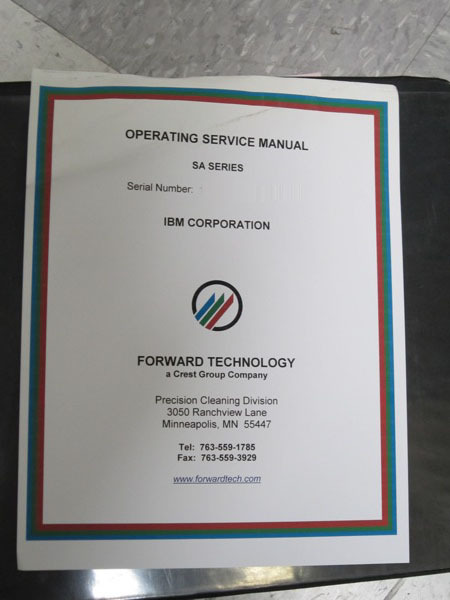 Photo Used FORWARD TECHNOLOGY SA Series For Sale
