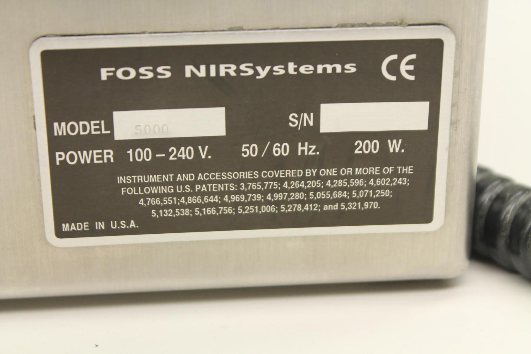 Photo Used FOSS NIRSYSTEMS 5000 For Sale