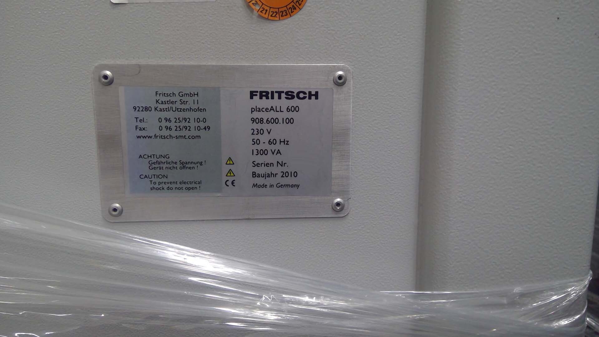 사진 사용됨 FRITSCH PA600 판매용