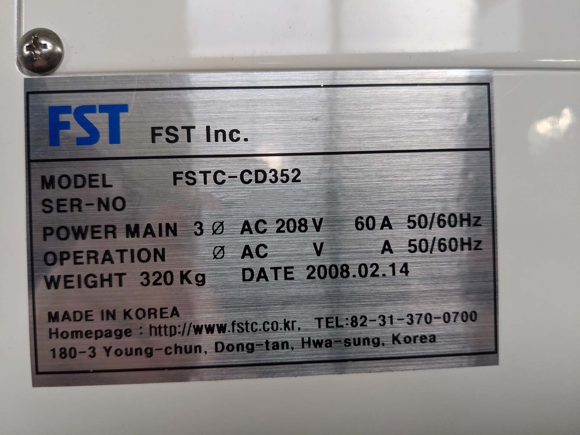 フォト（写真） 使用される FST FSTC-CT352 販売のために
