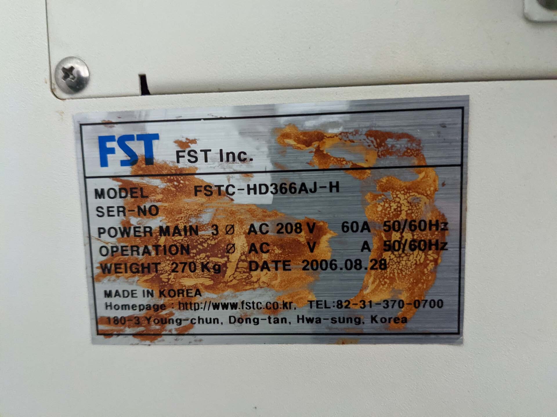 圖為 已使用的 FST FSTC-HD366AJ-H 待售