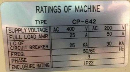 圖為 已使用的 FUJI CP 642 待售