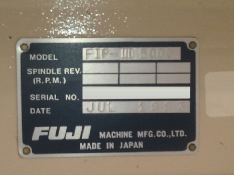 图为 已使用的 FUJI FIP-III 5000 待售