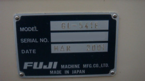 圖為 已使用的 FUJI GL 541E 待售