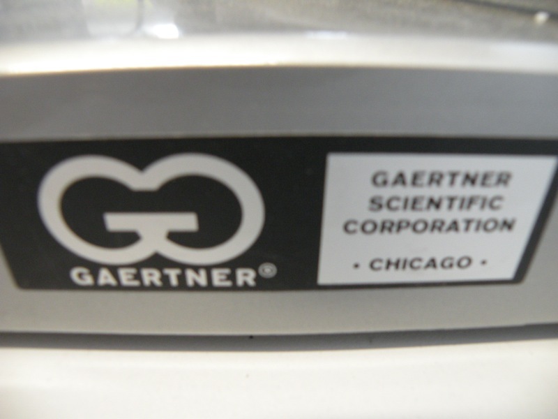 Photo Used GAERTNER L117-C For Sale